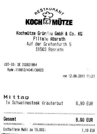 kghz Hffner Kochmtze Restaurant